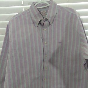 BROOKS BROTHERS long sleeve oxford shirt L
